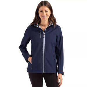 Clique Telemark Eco Stretch Softshell Full Zip Womens Hooded Jacket